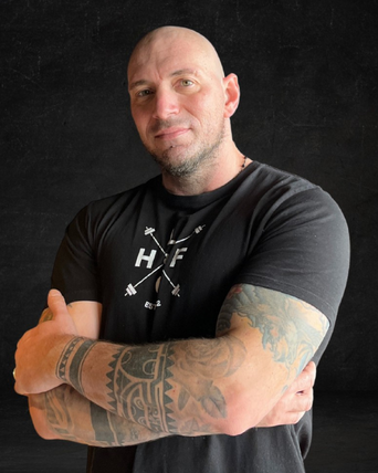Portrait of Luke Anthony, personal trainer and boxing coach.